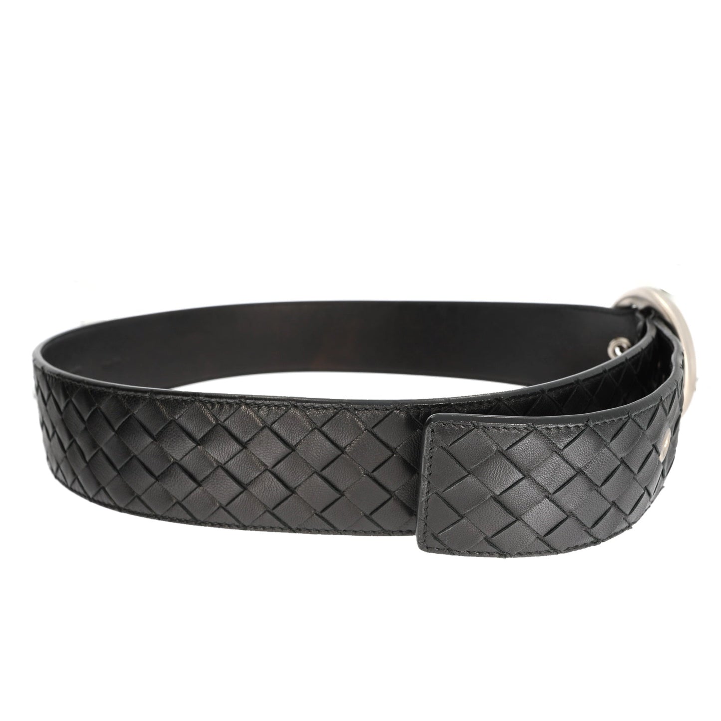 BOTTEGA VENETA Belt in Black Leather