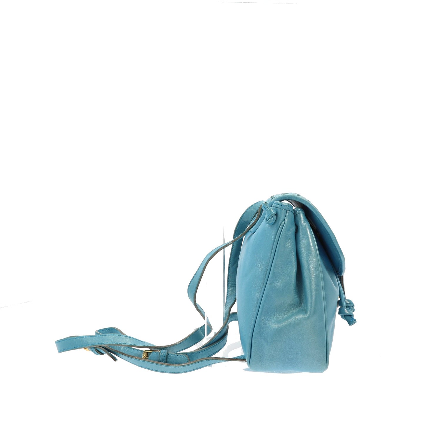 BOTTEGA VENETA Backpack in Blue Leather