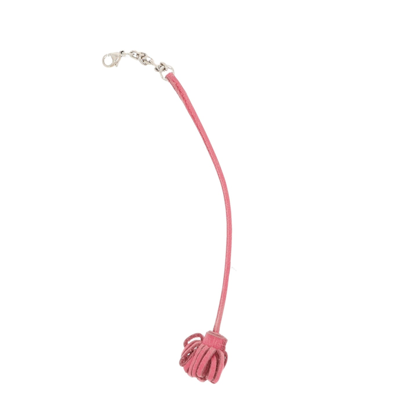BALENCIAGA Carmencita Bag Accessory in Pink Leather