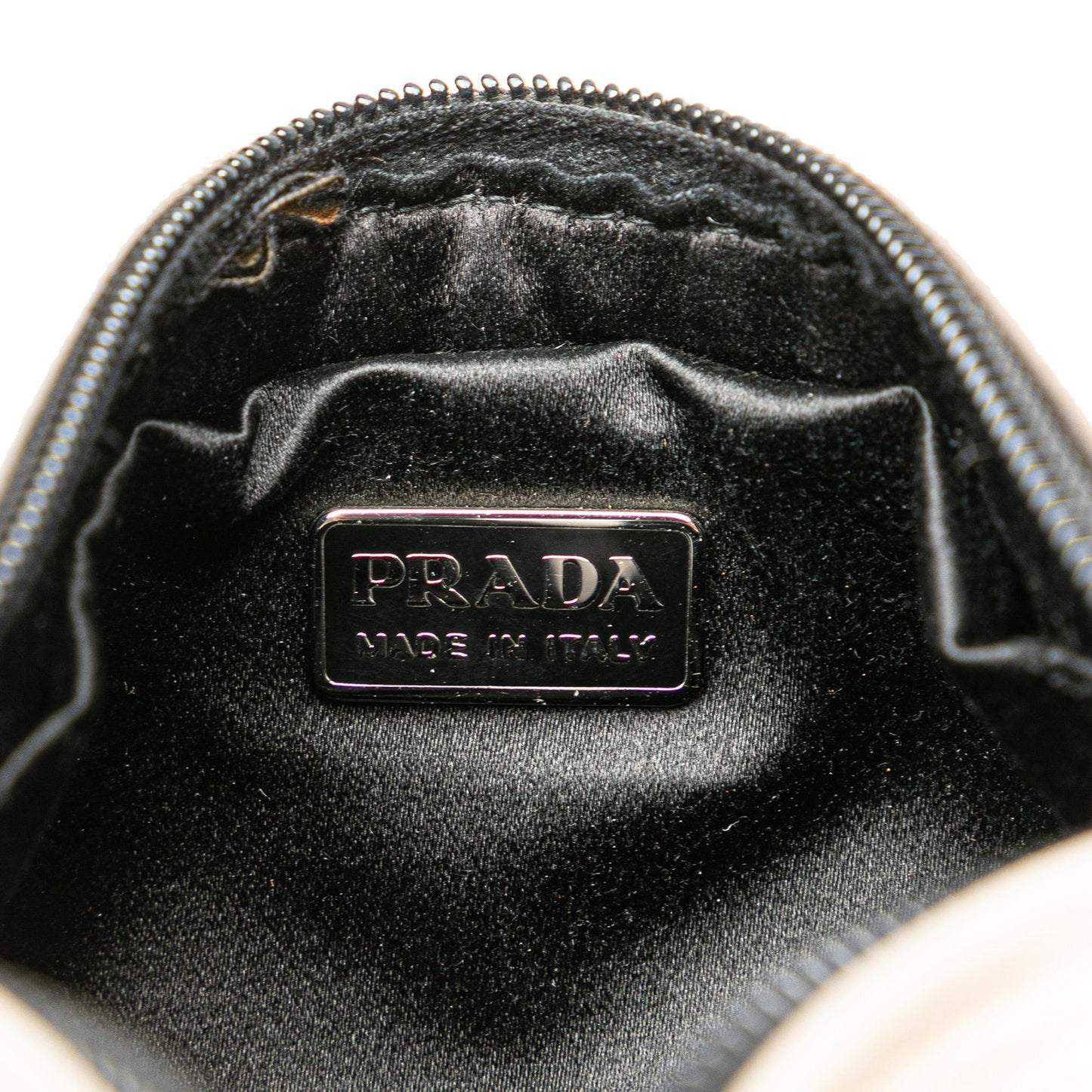 Prada Beaded Satin Pochette (SHG-AHA0RY)