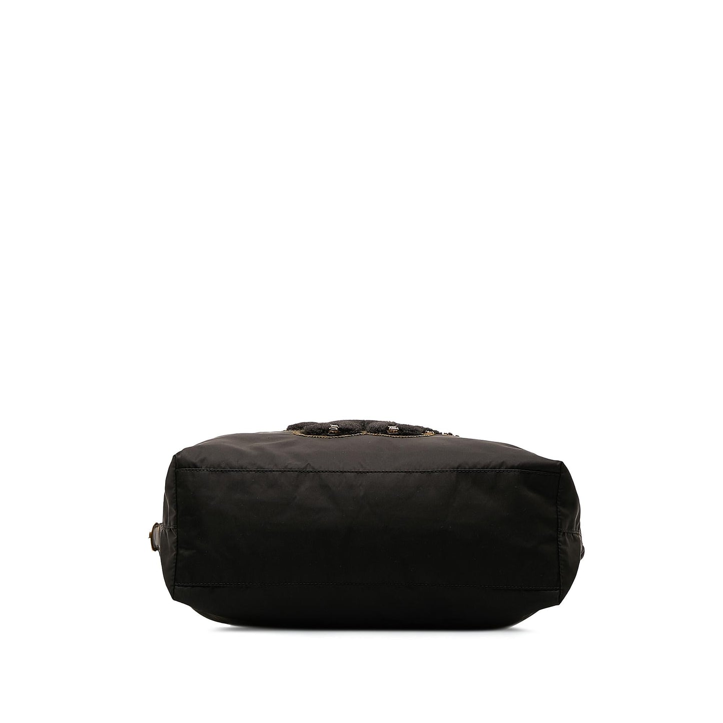 Prada Beijing Olympics Teddy Bear Tessuto Tote Bag (SHG-ITCLxp)