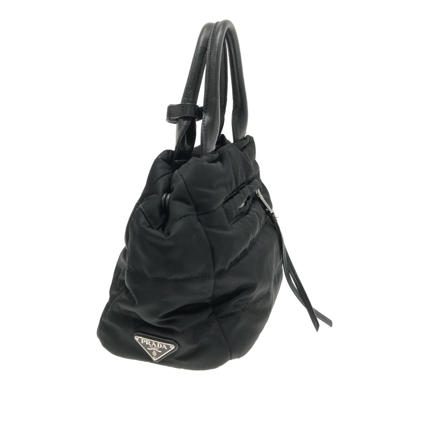 Prada Bomber Tessuto Satchel (SHG-hRDh6c)