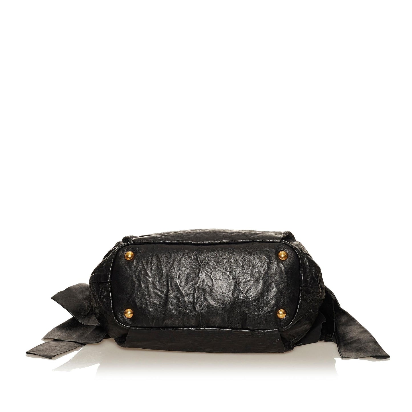 Prada Bow Lambskin Leather Shoulder Bag (SHG-29520)