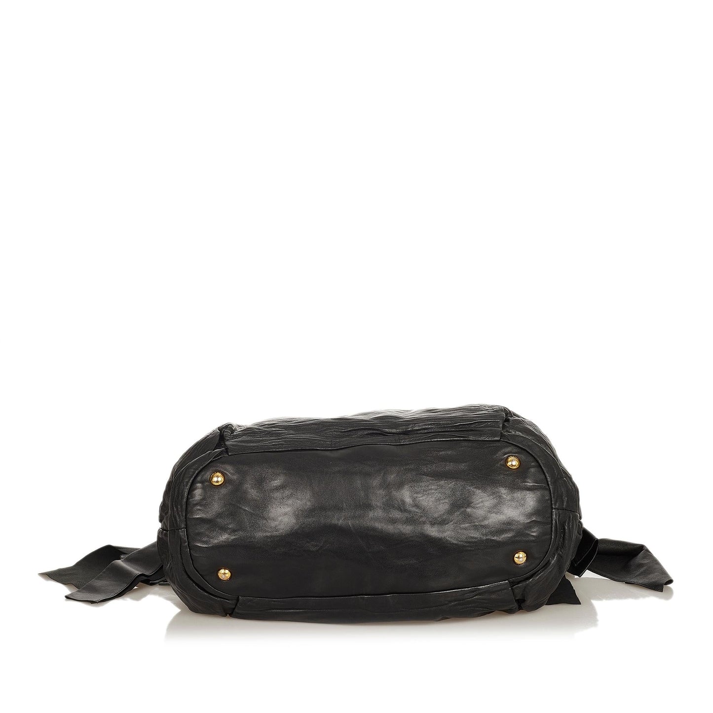 Prada Bow Leather Satchel (SHG-31911)