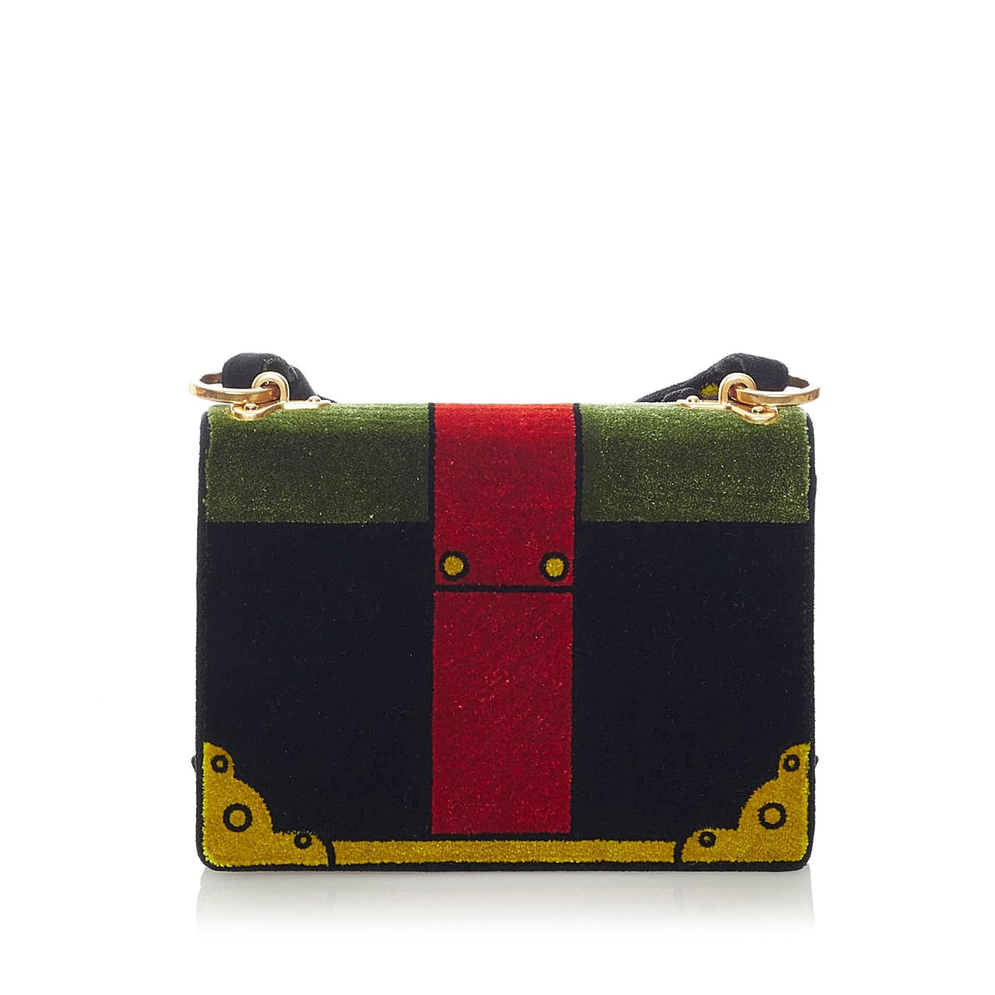 Prada Cahier Trompe Loeil Crossbody Bag (SHG-33563)