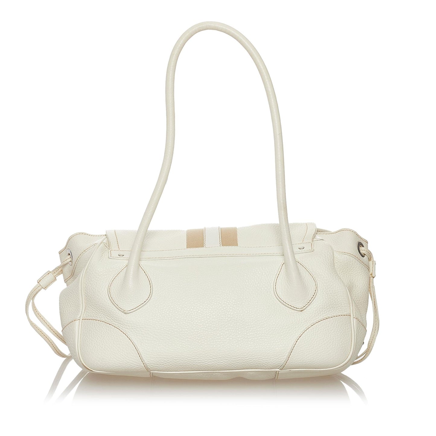 Prada Calf Leather Shoulder Bag (SHG-33302)