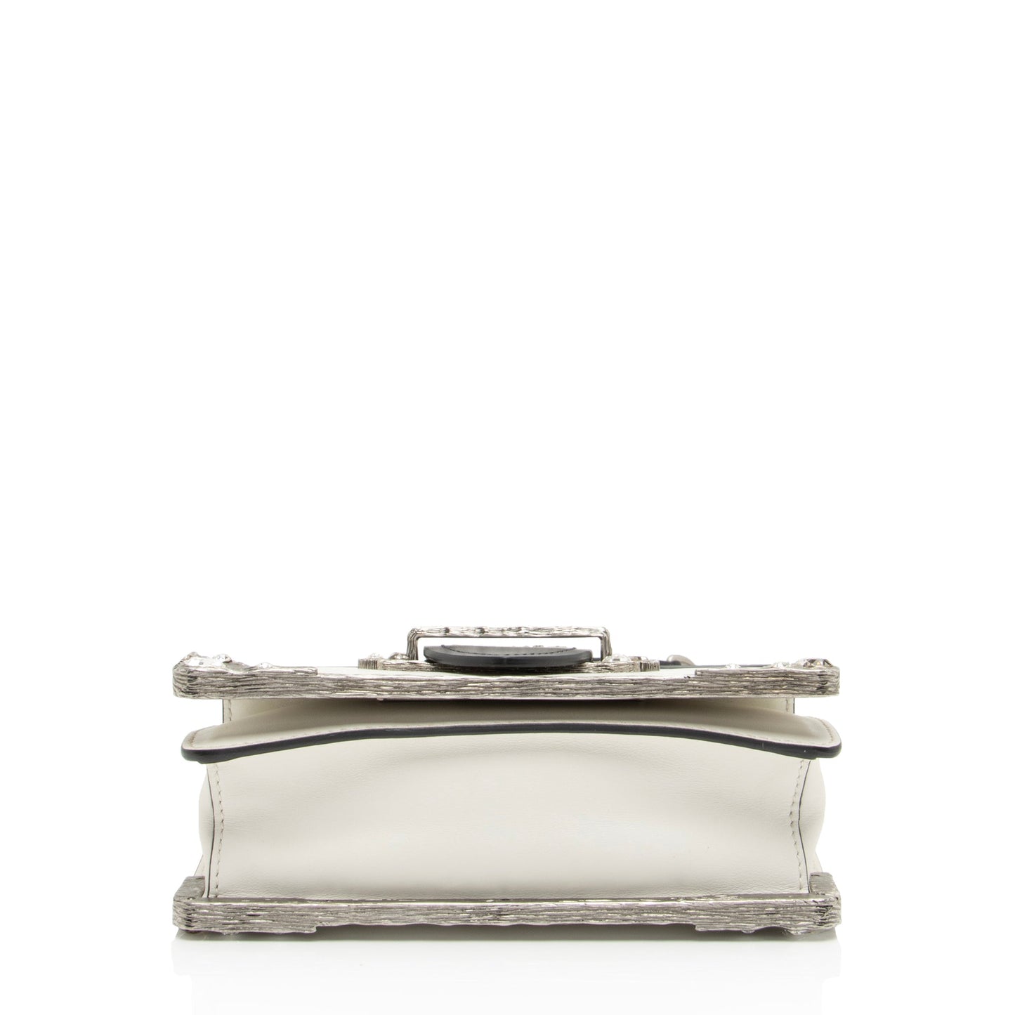 Prada Calfskin Crystal Cahier Shoulder Bag (SHF-Hlddcz)