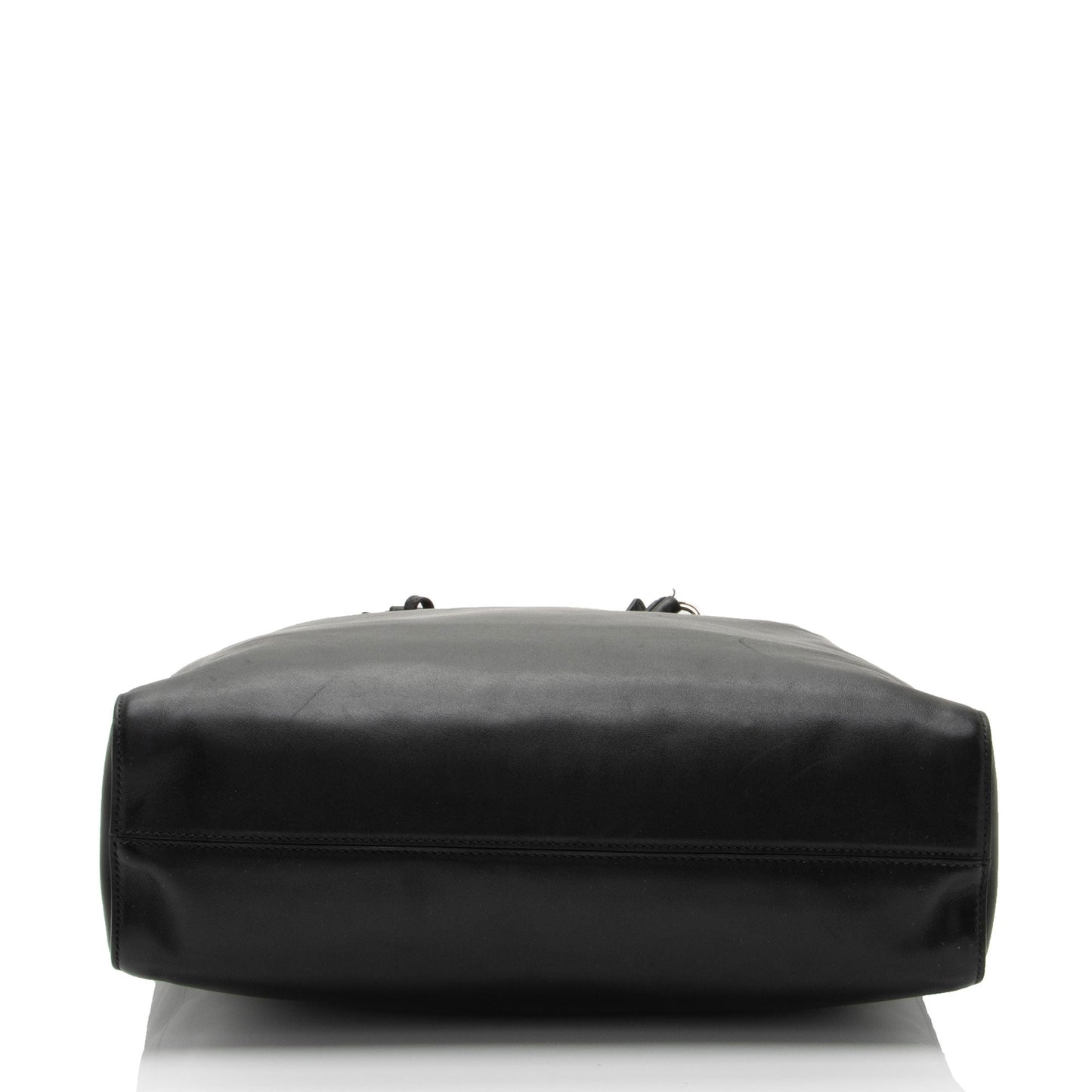 Prada Calfskin Soft Buckle Tote (SHF-dCjmsj)