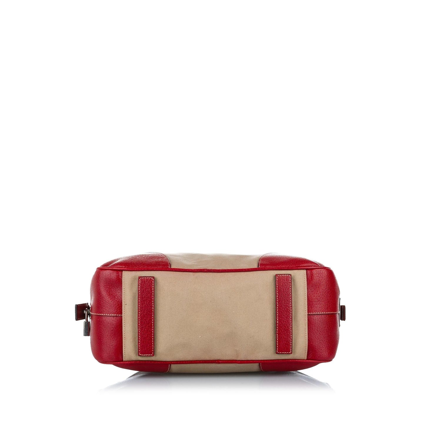 Prada Canapa Bauletto Canvas Handbag (SHG-32509)