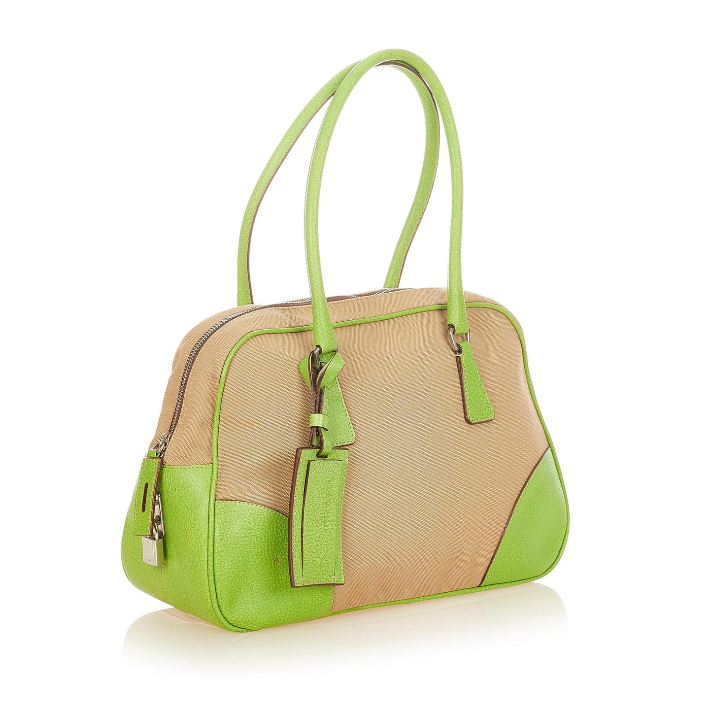 Prada Canapa Bauletto Handbag (SHG-36699)