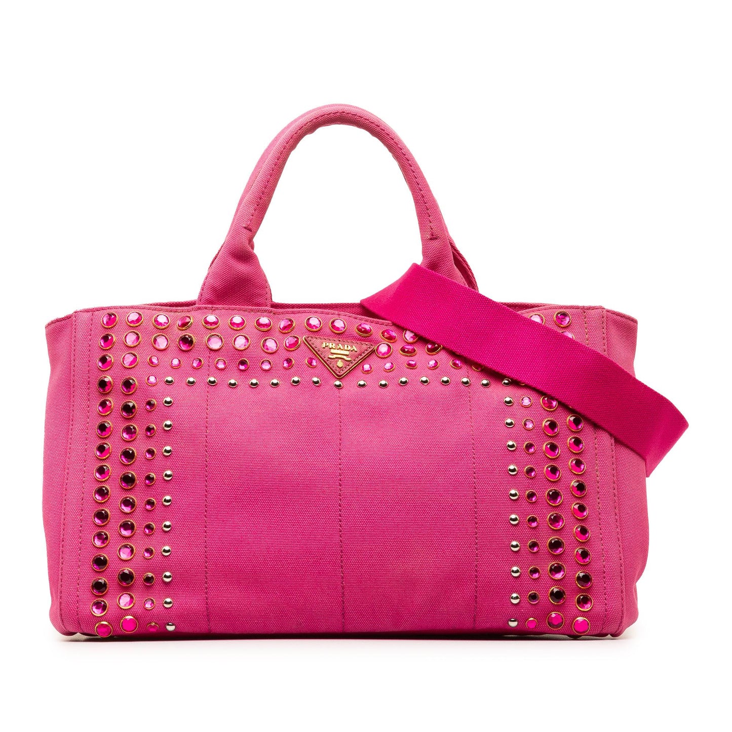 Prada Canapa Bijoux Satchel (SHG-iMOH7W)