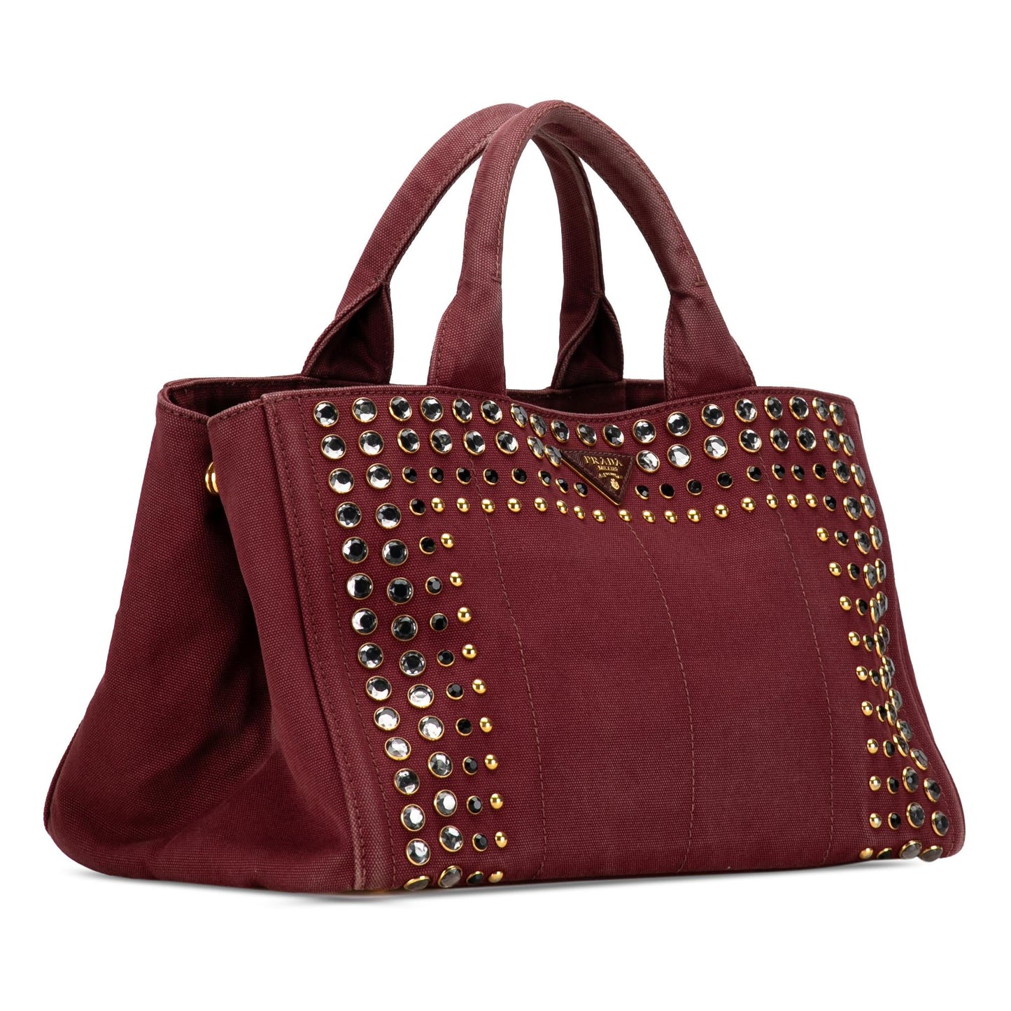 Prada Canapa Bijoux Satchel (SHG-xOba0Y)
