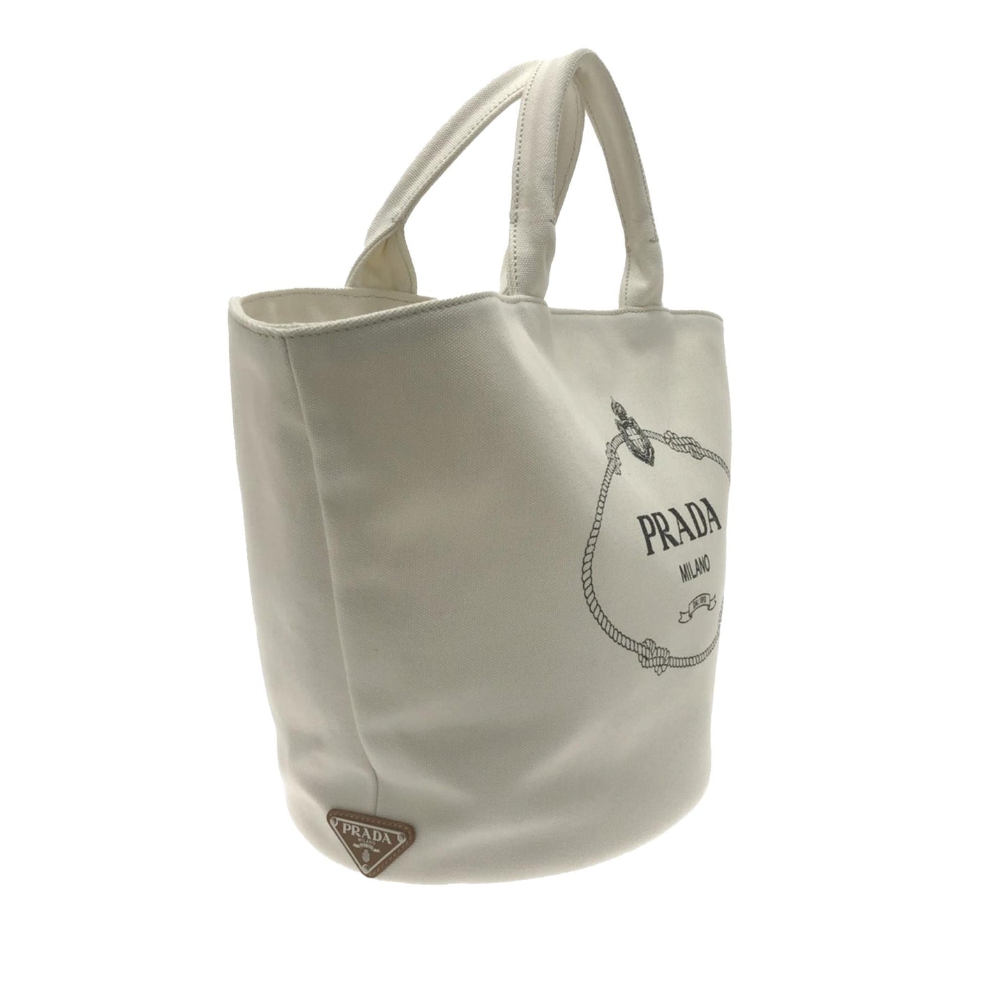 Prada Canapa Convertible Shopping Satchel (SHG-L1isTq)