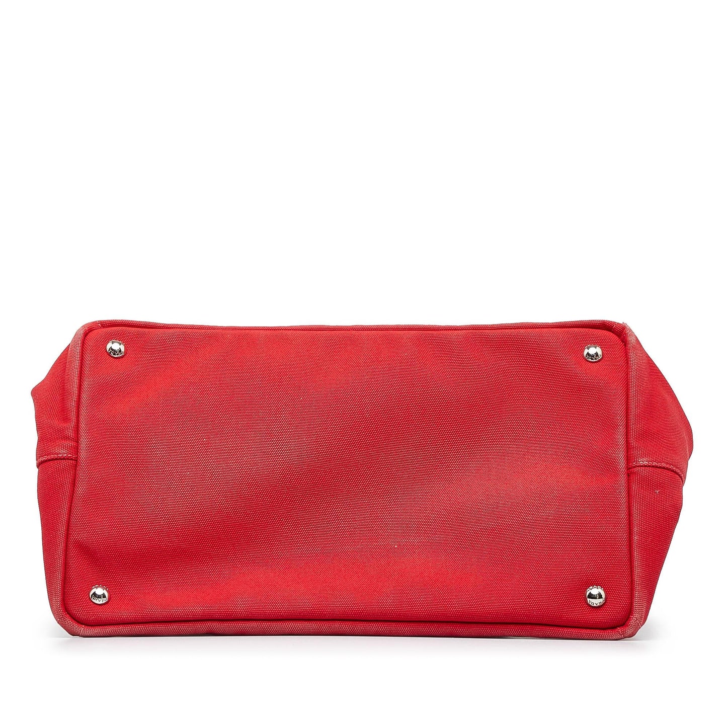 Prada Canapa Grommet Satchel (SHG-Z2PRKC)