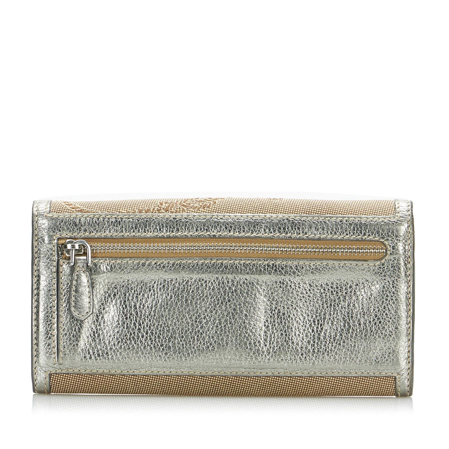 Prada Canapa Logo Bifold Long Wallet (SHG-XhEnCv)