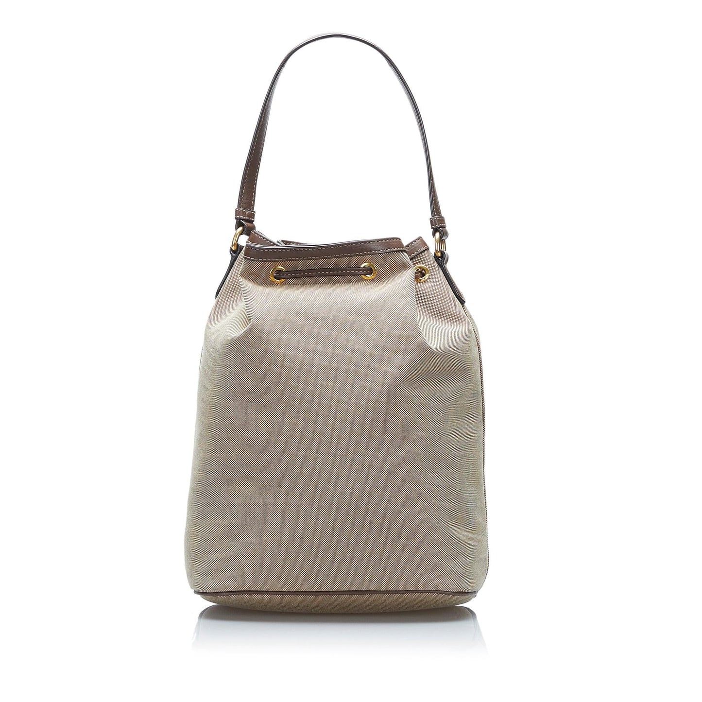 Prada Canapa Logo Bucket (SHG-QmKwnB)