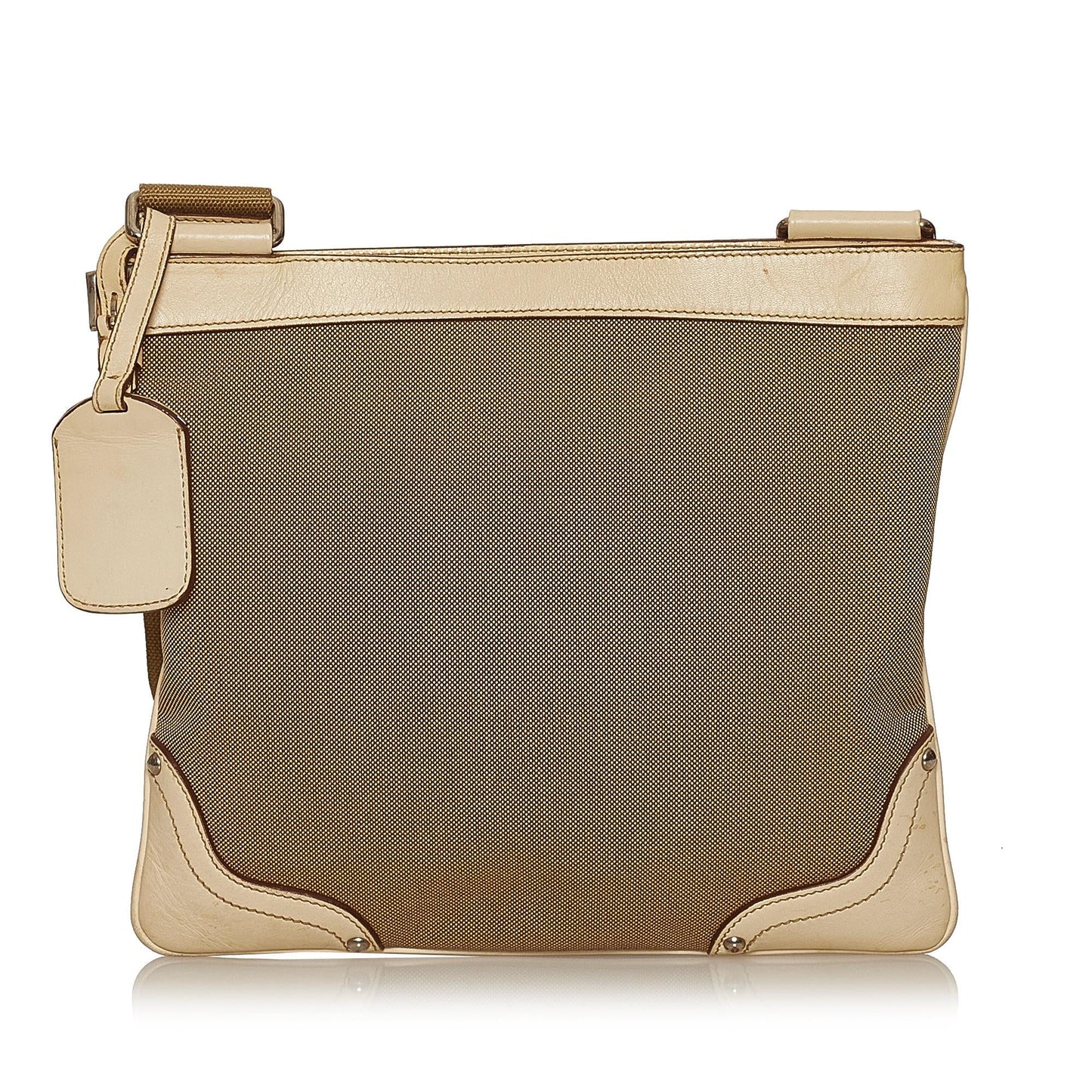 Prada Canapa Logo Canvas Crossbody Bag (SHG-29482)
