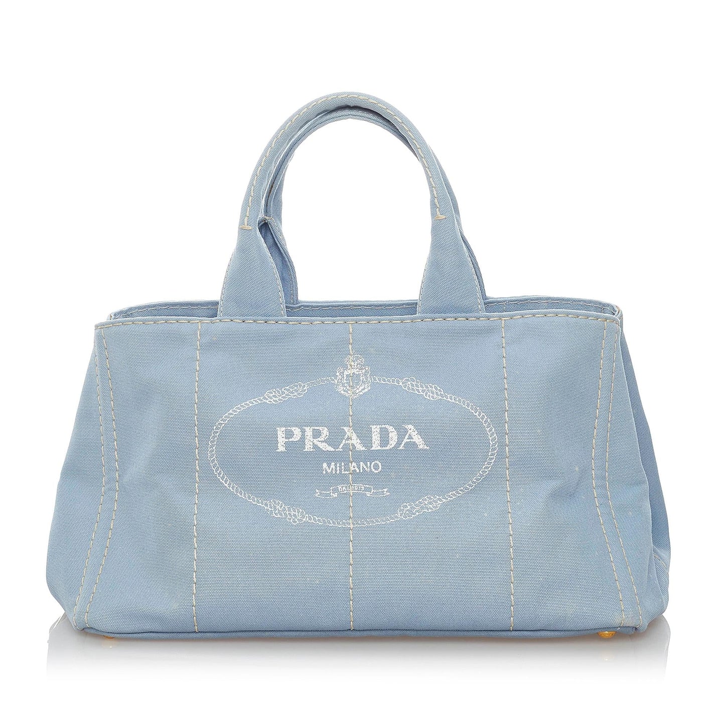 Prada Canapa Logo Canvas Handag (SHG-30765)