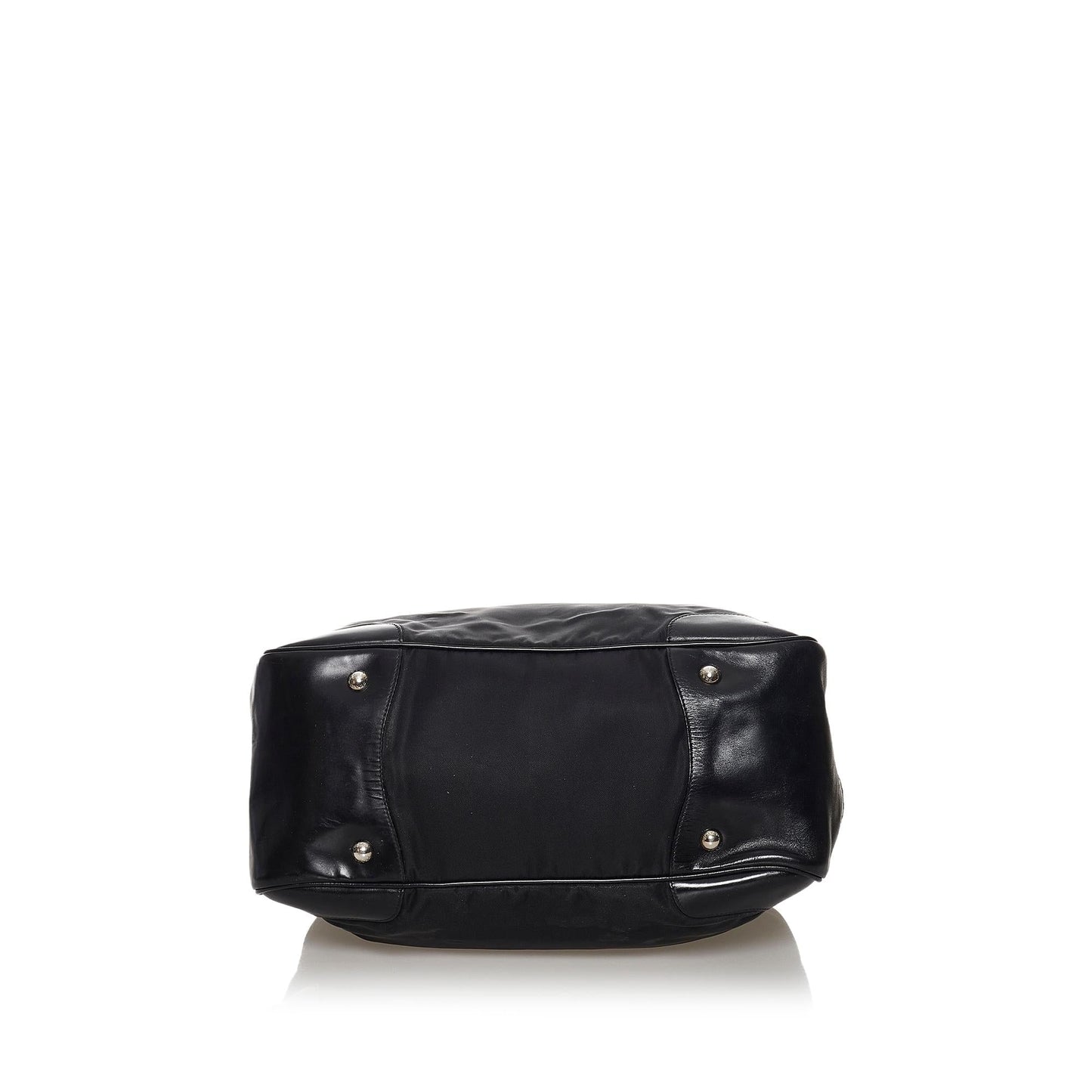 Prada Canapa Logo Canvas Handbag (SHG-30677)