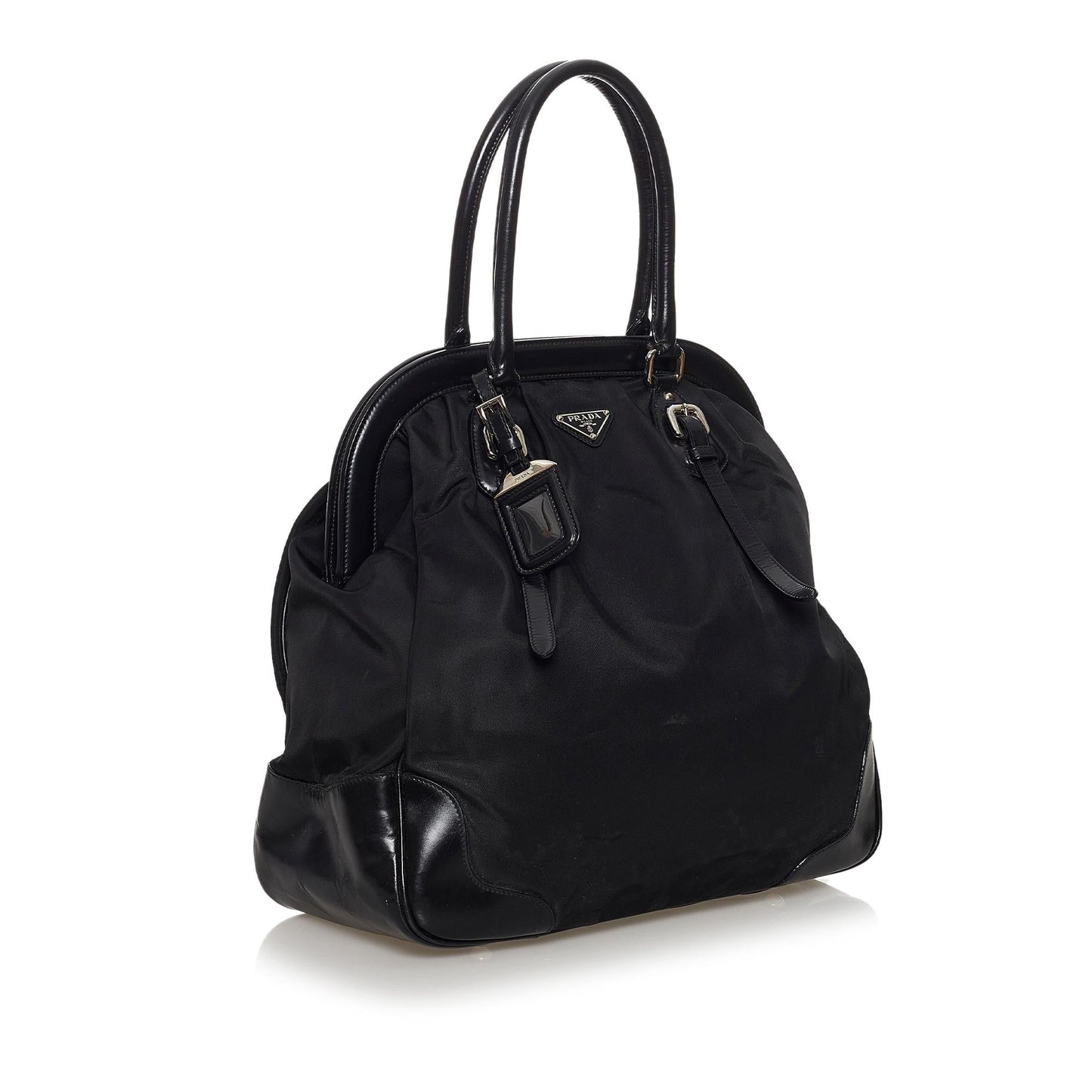Prada Canapa Logo Canvas Handbag (SHG-30677)