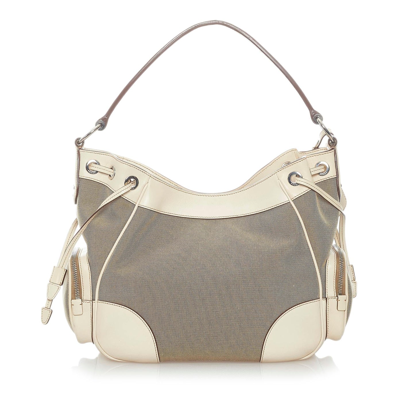 Prada Canapa Logo Canvas Handbag (SHG-33031)