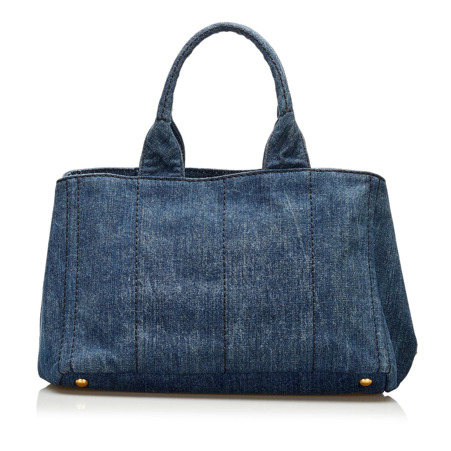 Prada Canapa Logo Canvas Handbag (SHG-35920)