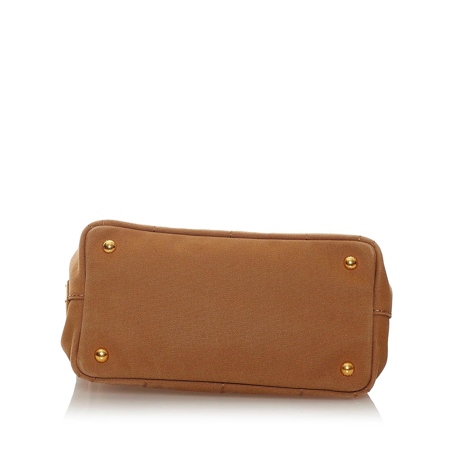 Prada Canapa Logo Canvas Satchel (SHG-27731)