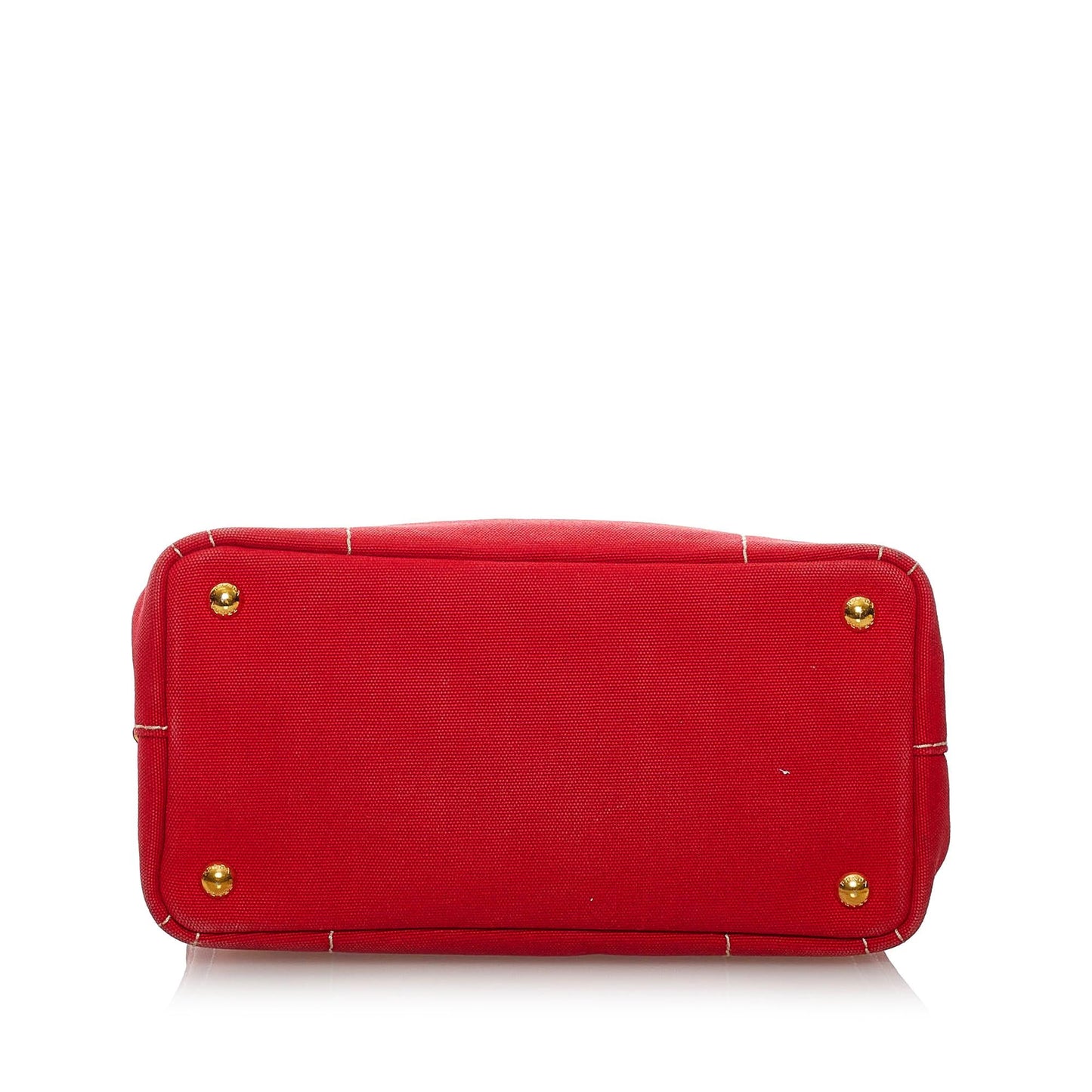 Prada Canapa Logo Canvas Satchel (SHG-29627)