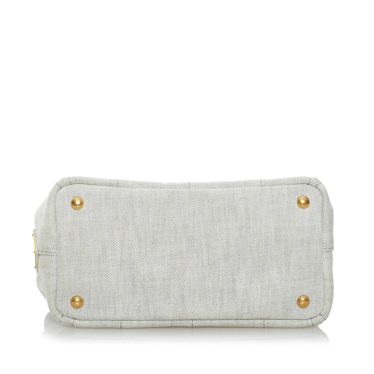 Prada Canapa Logo Canvas Satchel (SHG-29742)