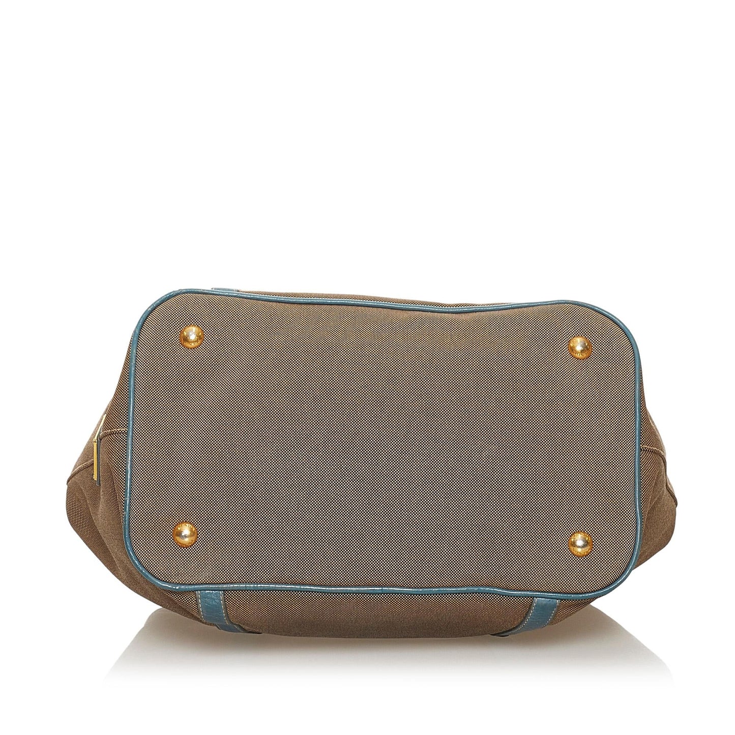 Prada Canapa Logo Canvas Satchel (SHG-30063)