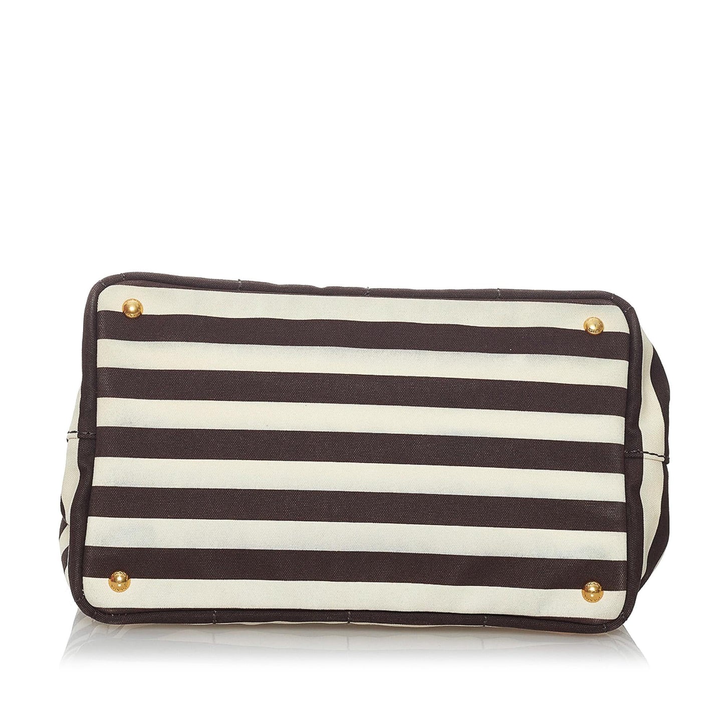 Prada Canapa Logo Canvas Satchel (SHG-30286)