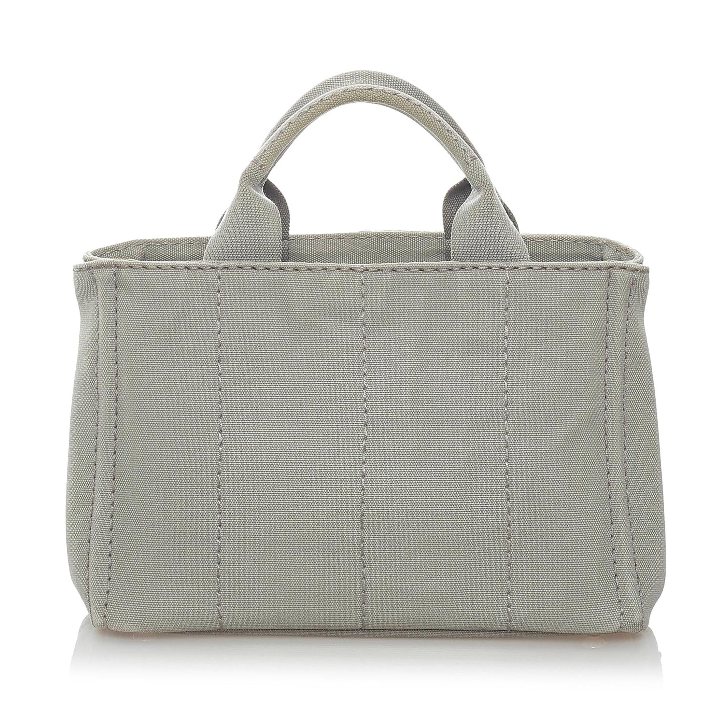 Prada Canapa Logo Canvas Satchel (SHG-30961)