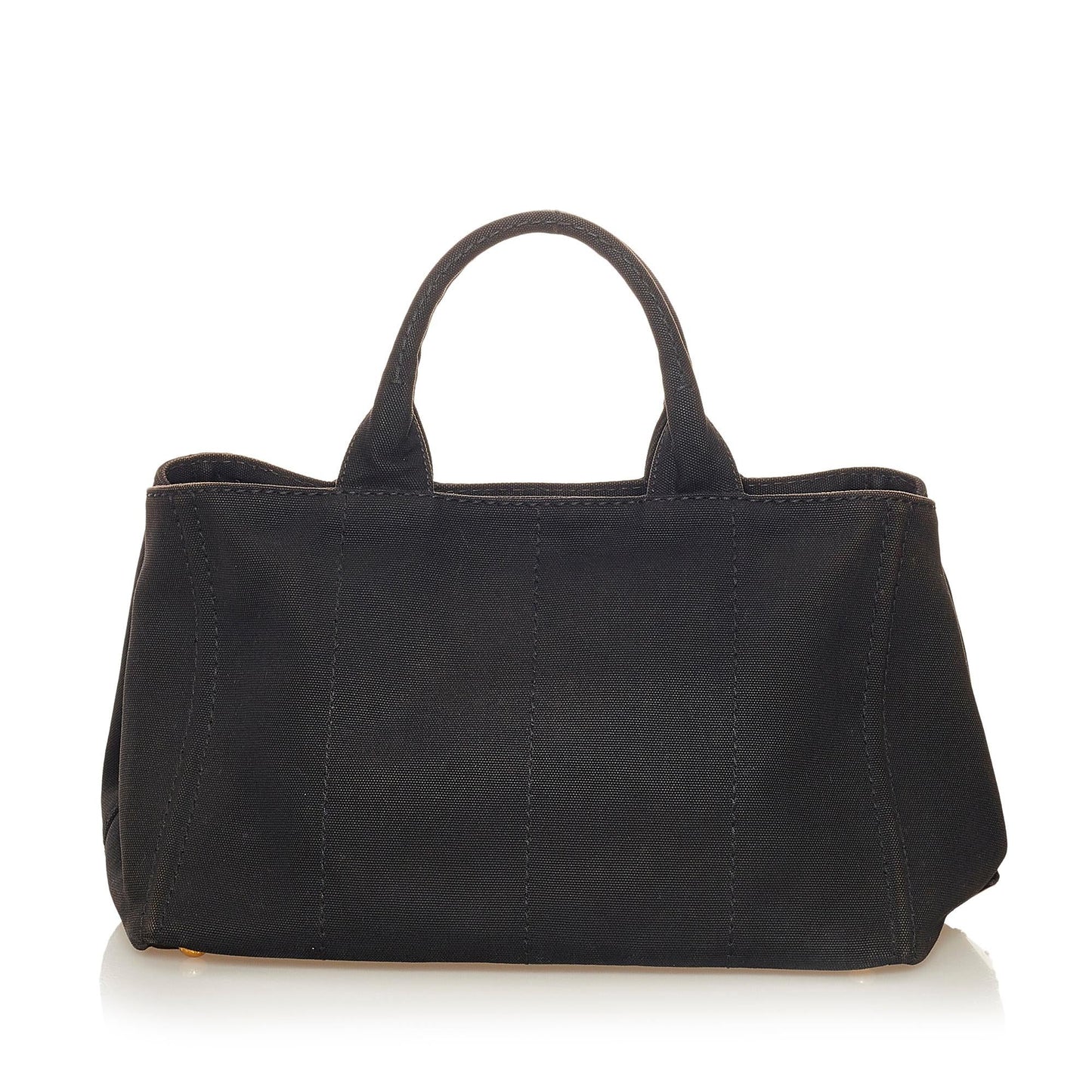 Prada Canapa Logo Canvas Satchel (SHG-34462)