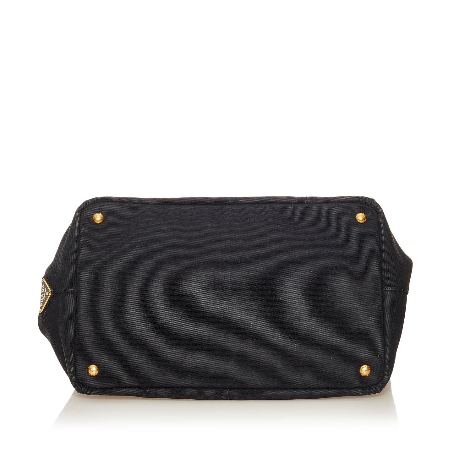 Prada Canapa Logo Canvas Satchel (SHG-34462)