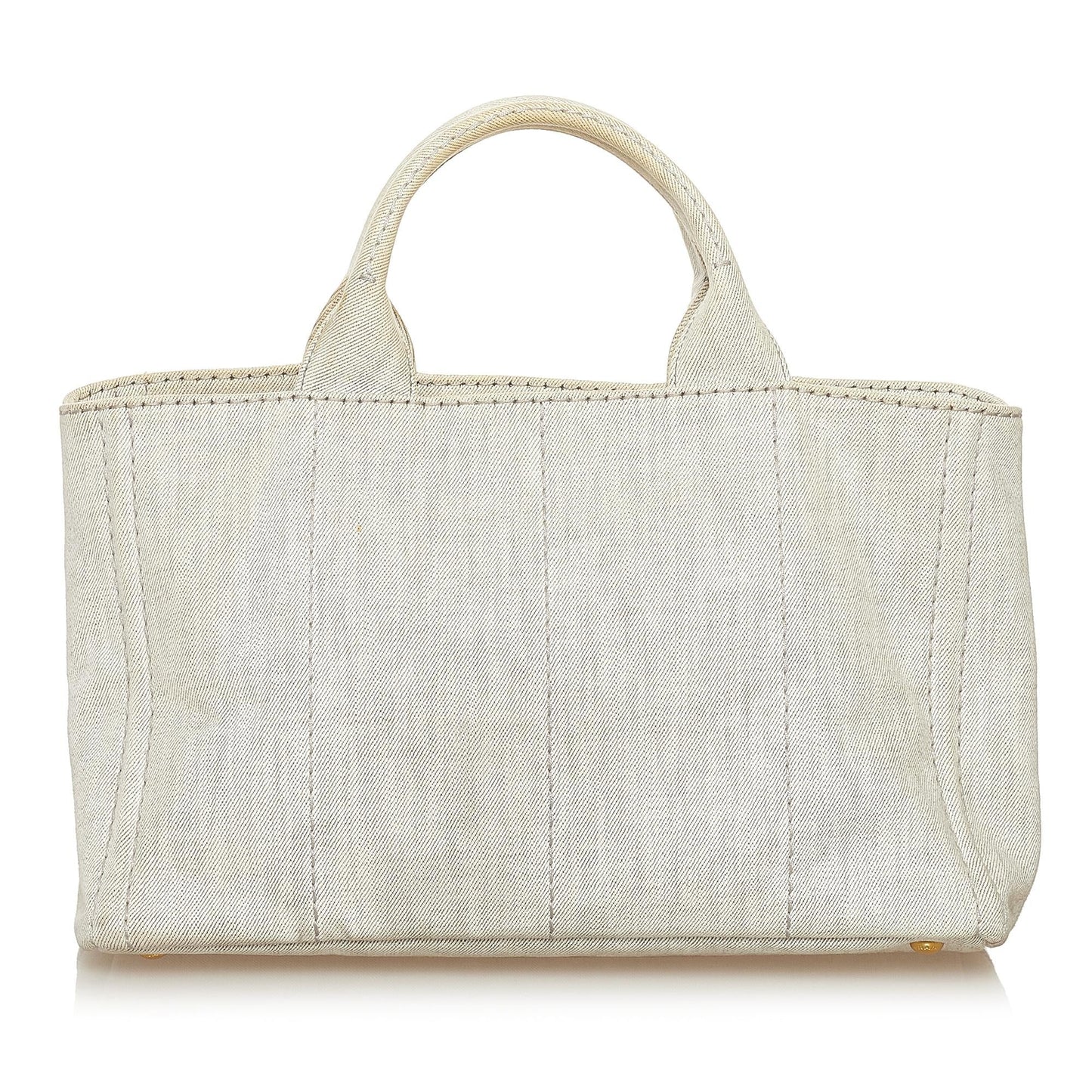Prada Canapa Logo Canvas Satchel (SHG-35073)