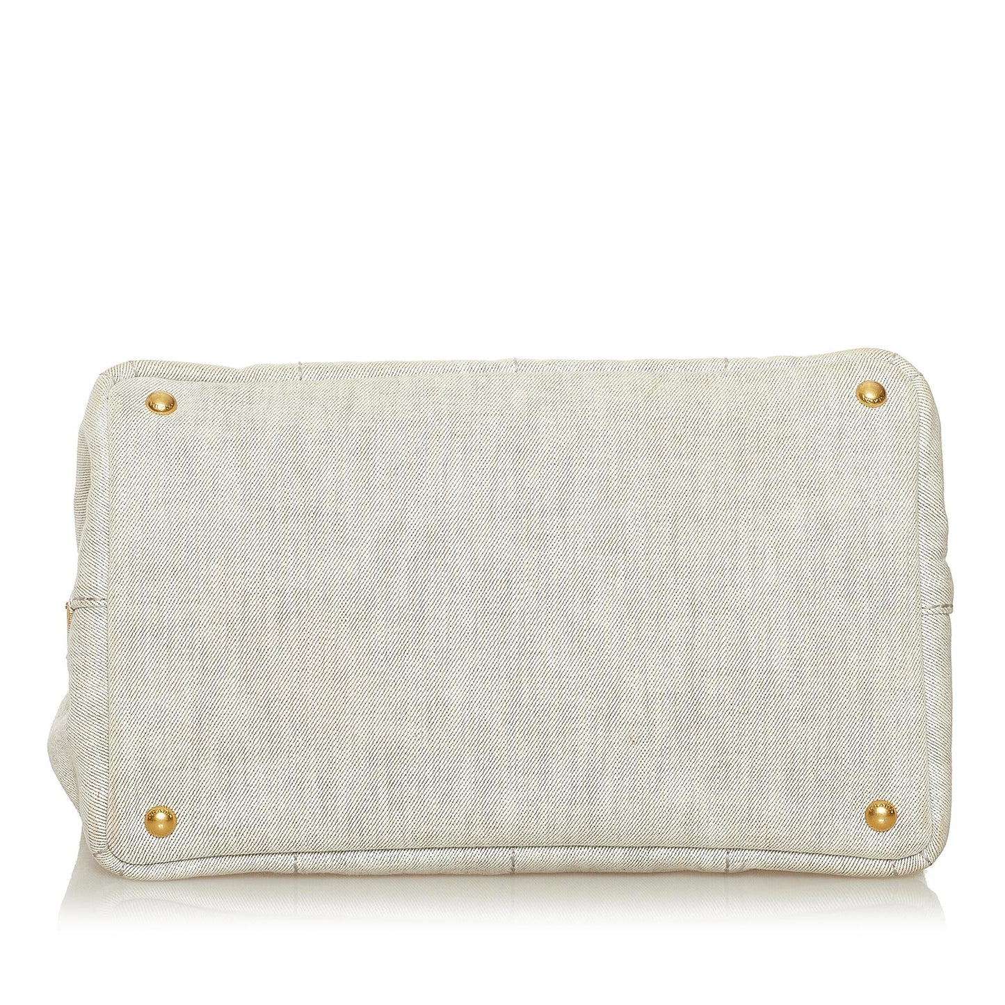 Prada Canapa Logo Canvas Satchel (SHG-35073)