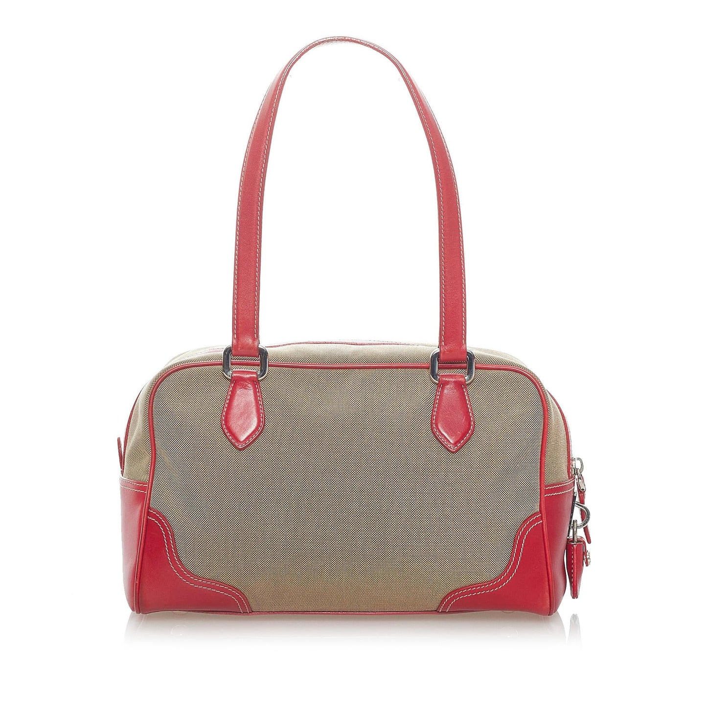 Prada Canapa Logo Canvas Shoulder Bag (SHG-32697)