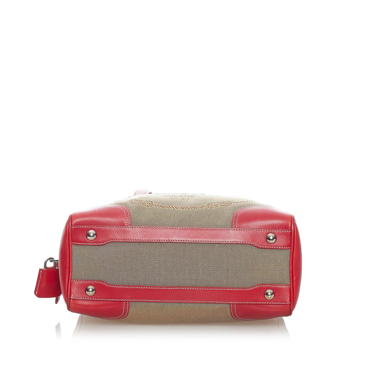 Prada Canapa Logo Canvas Shoulder Bag (SHG-32697)