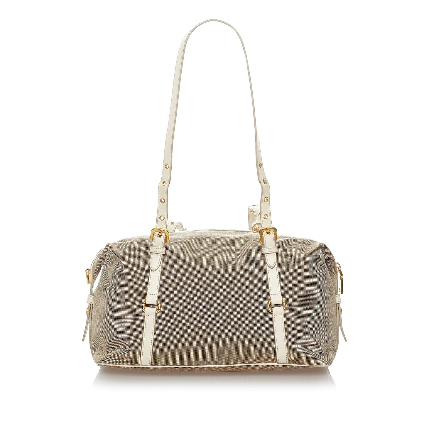 Prada Canapa Logo Canvas Shoulder Bag (SHG-32715)