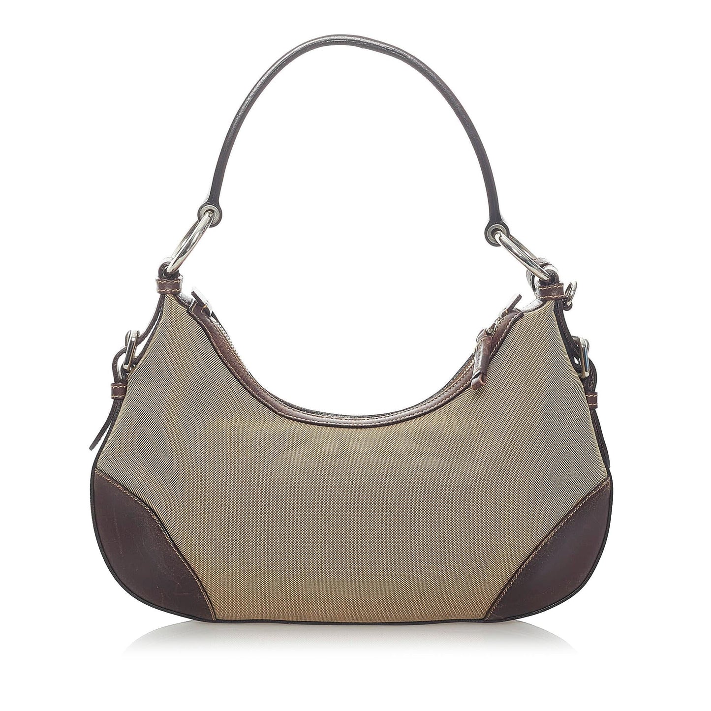 Prada Canapa Logo Canvas Shoulder Bag (SHG-33520)