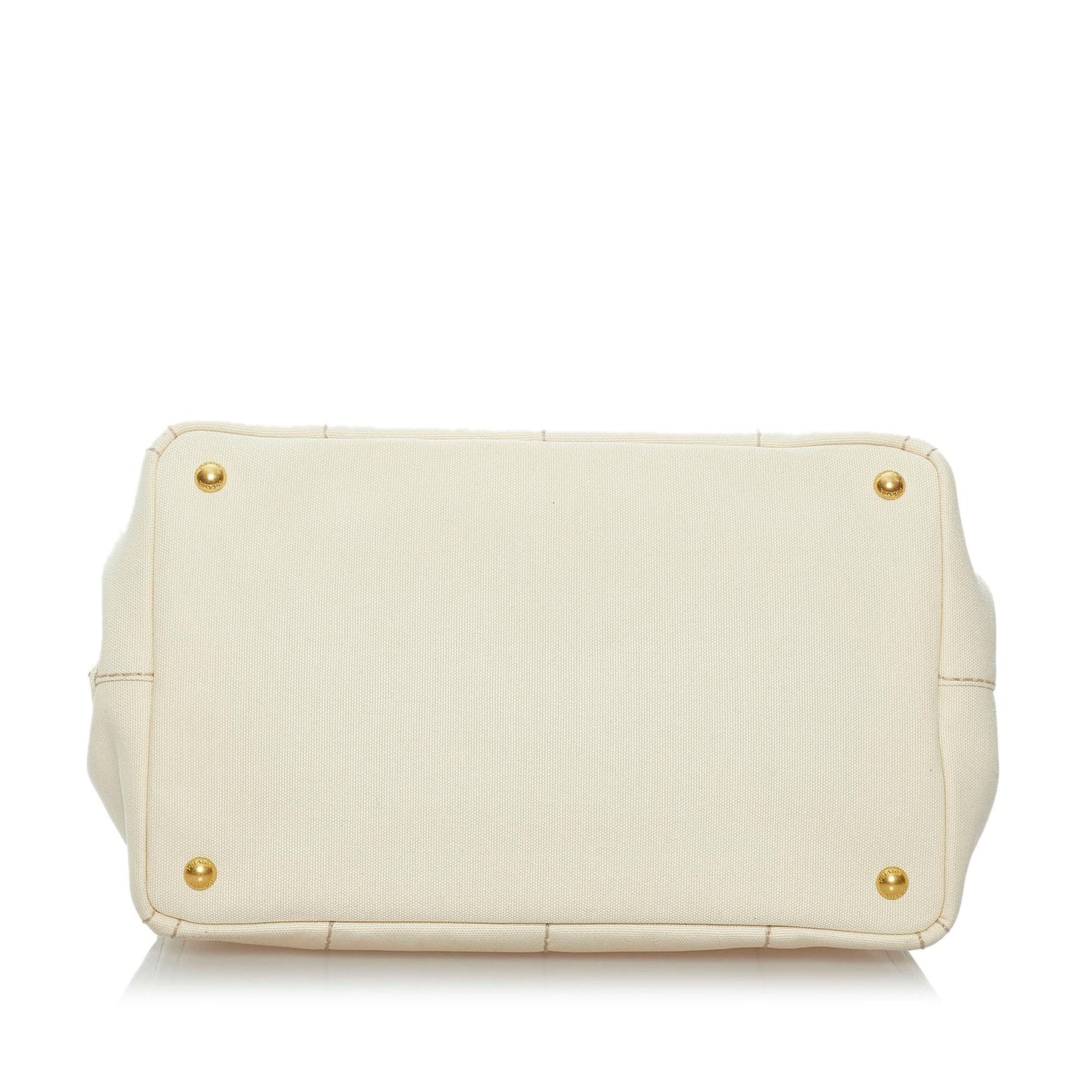 Prada Canapa Logo Canvas Tote Bag (SHG-29655)