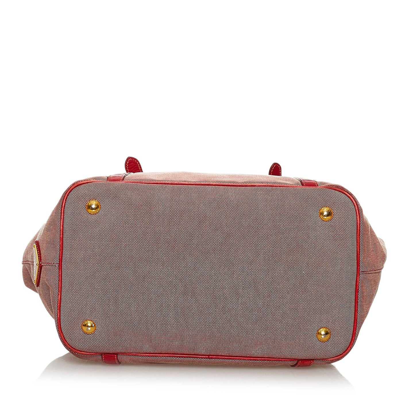 Prada Canapa Logo Canvas Tote Bag (SHG-30601)