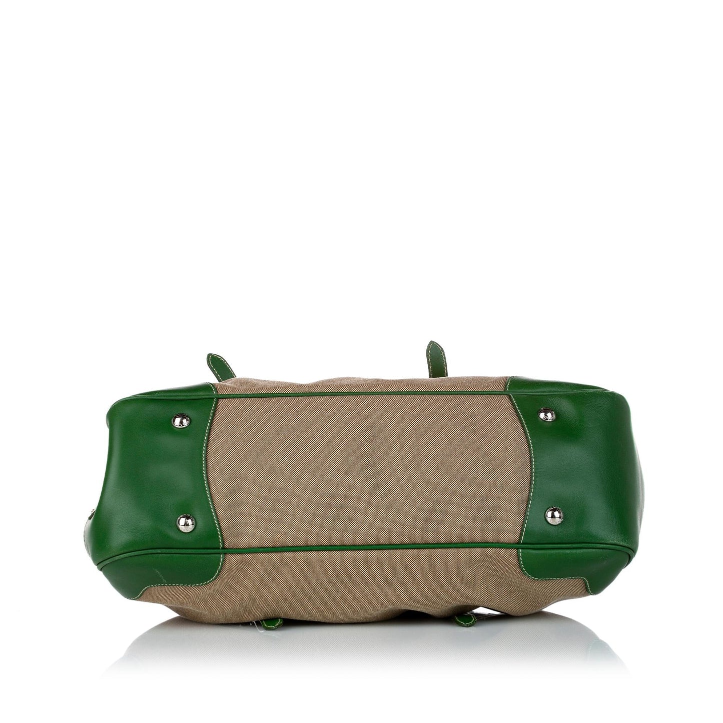 Prada Canapa Logo Frame Handbag (SHG-30994)