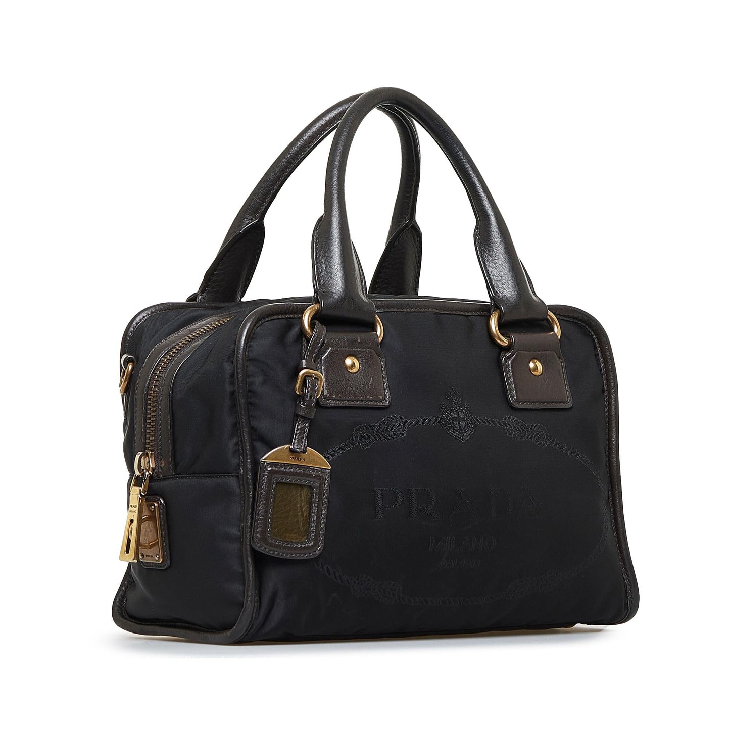 Prada Canapa Logo Handbag (SHG-tcQU7U)