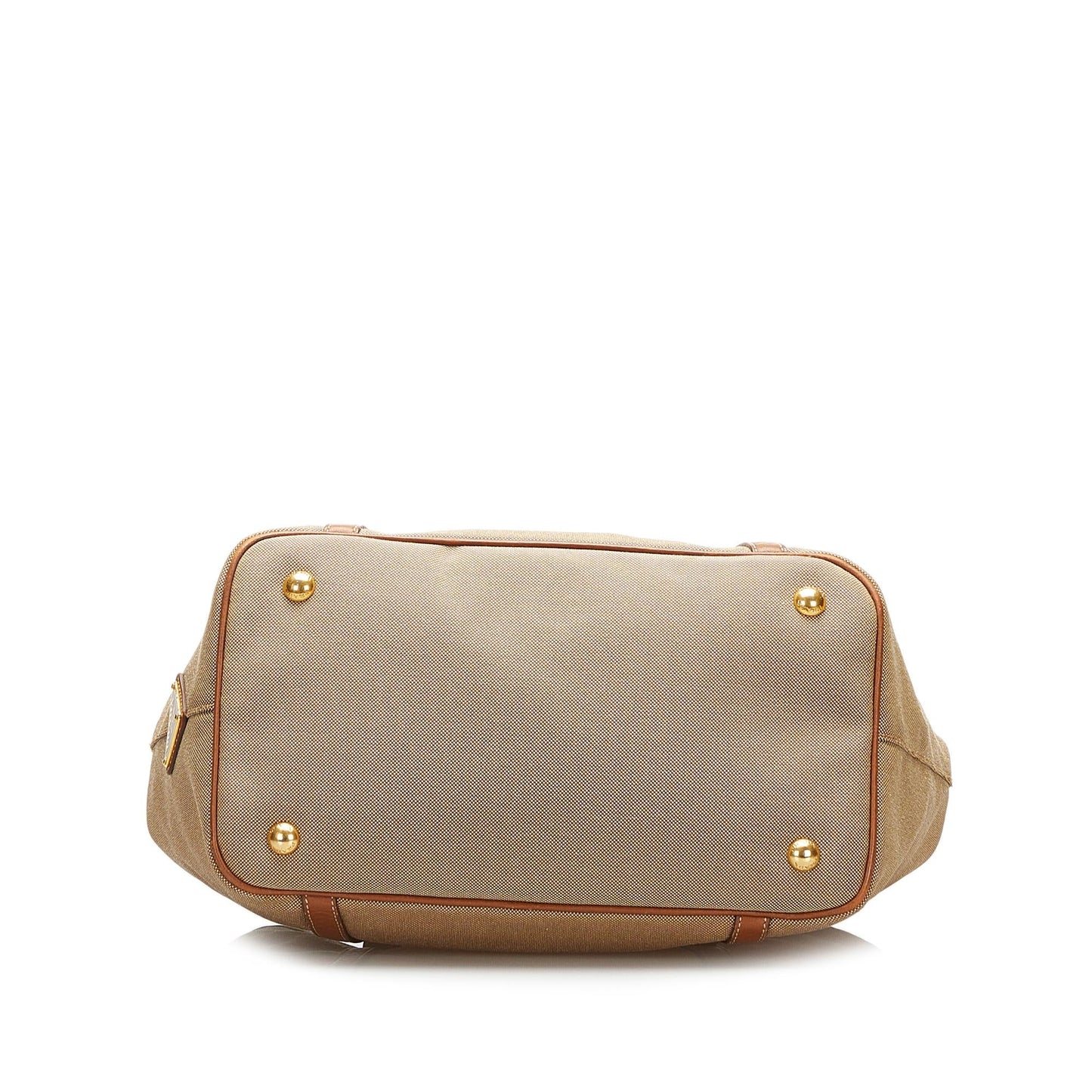 Prada Canapa Logo Satchel (SHG-35534)