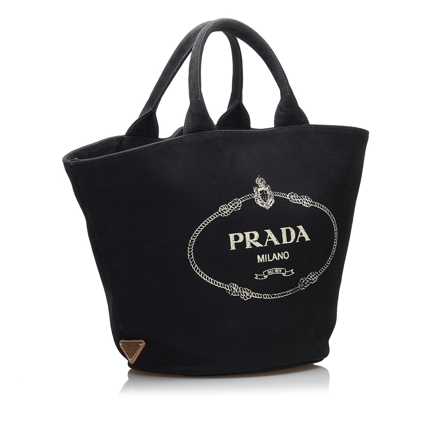 Prada Canapa Logo Satchel (SHG-mPKcqk)