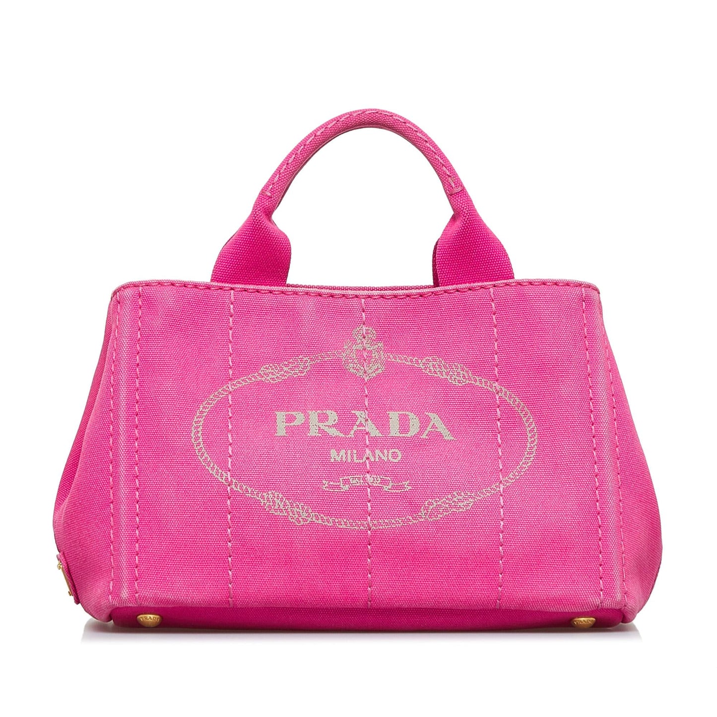 Prada Canapa Logo Satchel (SHG-fnLVGy)