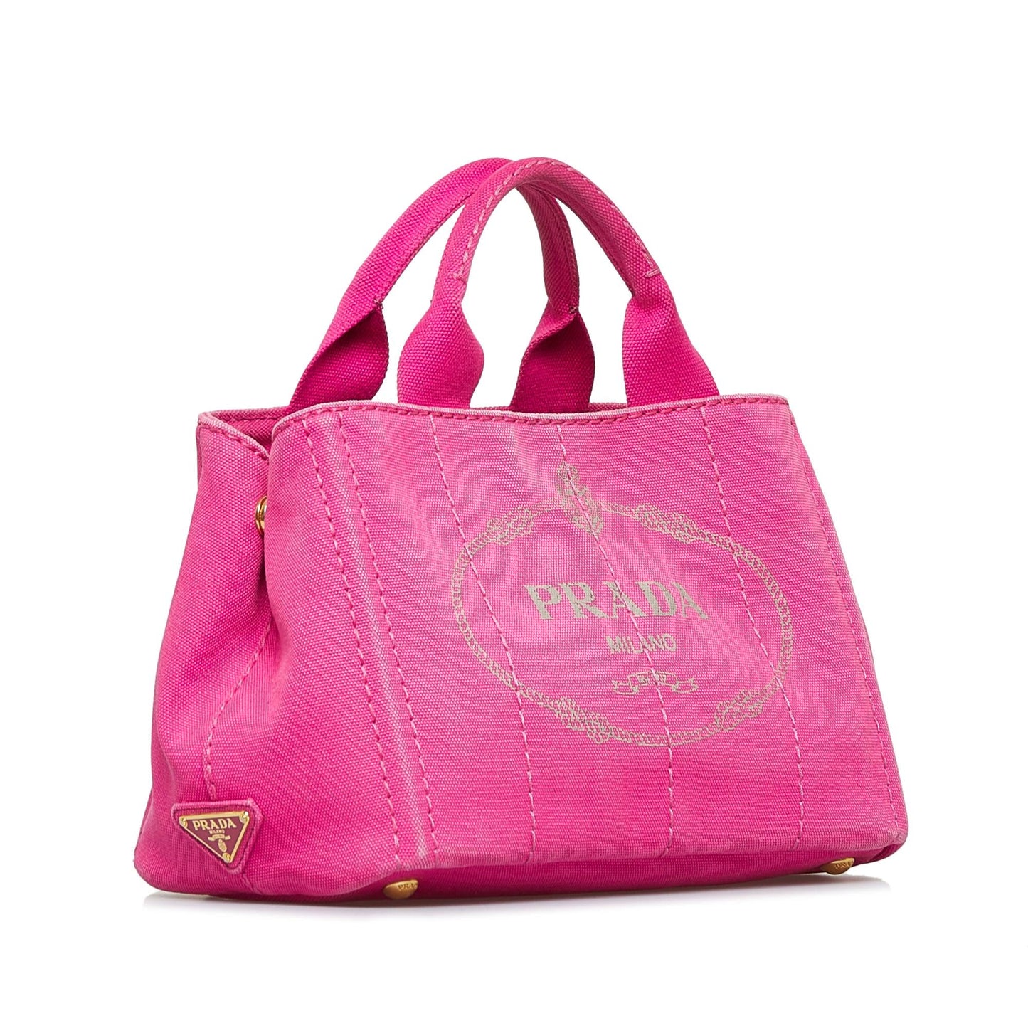 Prada Canapa Logo Satchel (SHG-fnLVGy)