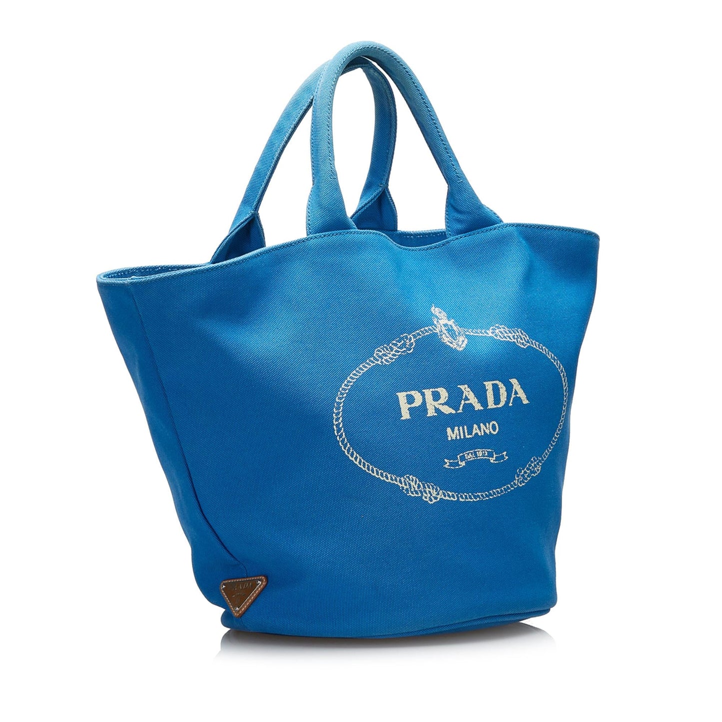 Prada Canapa Logo Satchel (SHG-dpbnrP)