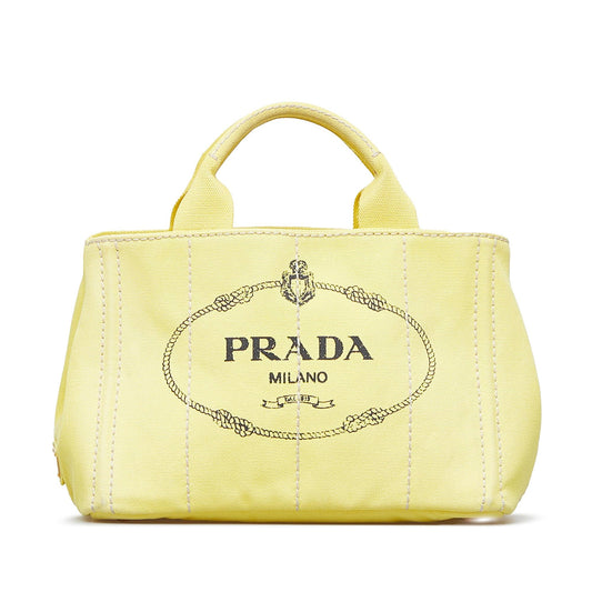 Prada Canapa Logo Satchel (SHG-Emy4km)